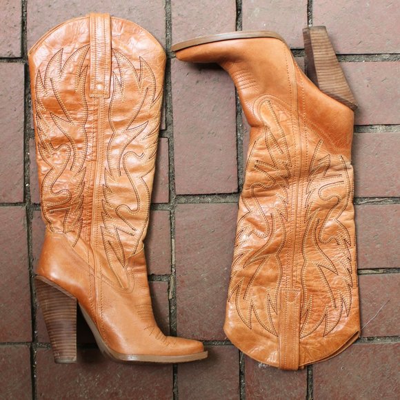 Jessica Simpson Shoes - Jessica Simpson Alan Cowboy Cowgirl Western Boots